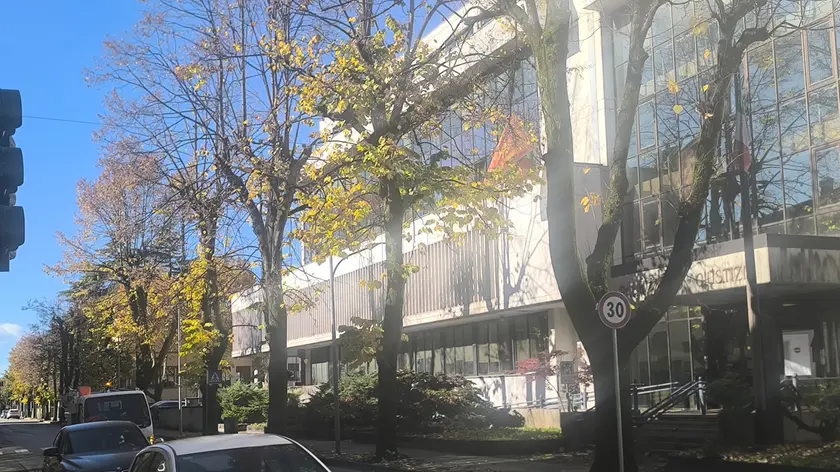 Il palazzo di giustizia di Belluno