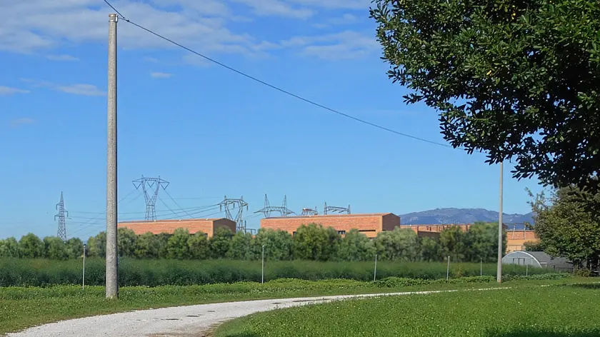 Il render della nuova stazione elettrica di Volpago