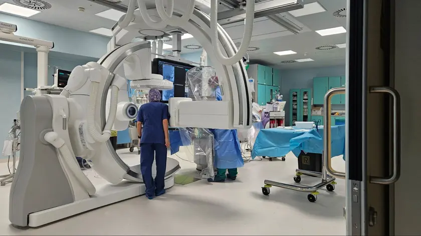 La piastra angiografica dell'Angelo, cuore pulsante della rete