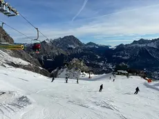 Le piste di Cortina. Eliminato lo skipass mattutino
