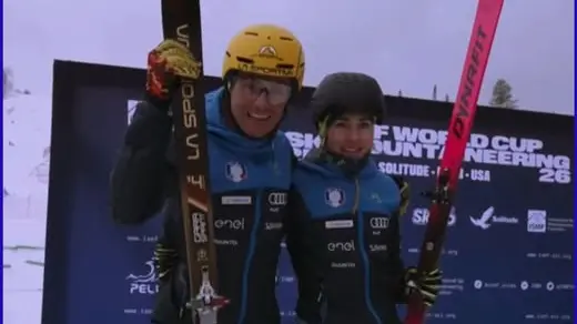 Michele Boscacci e Alba De Silvestro sul podio