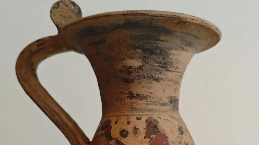 Uno dei reperti consegnati al museo di Fratta Polesine