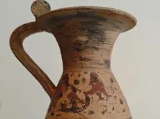 Uno dei reperti consegnati al museo di Fratta Polesine