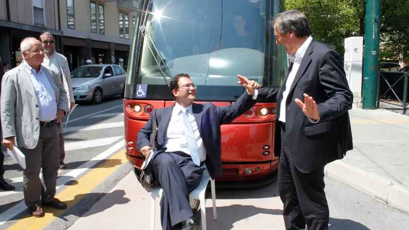 L’ex assessore Renato Boraso con il sindaco Brugnaro