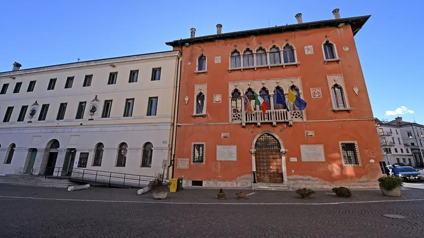 Belluno - Palazzo Rosso sede del municipio
