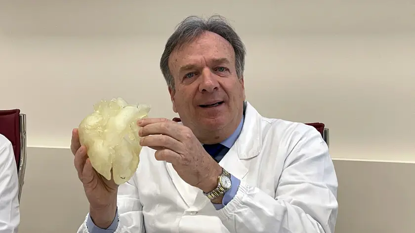 Il professor Gino Gerosa