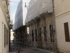 Cantiere di via Casa di Ricovero a Treviso