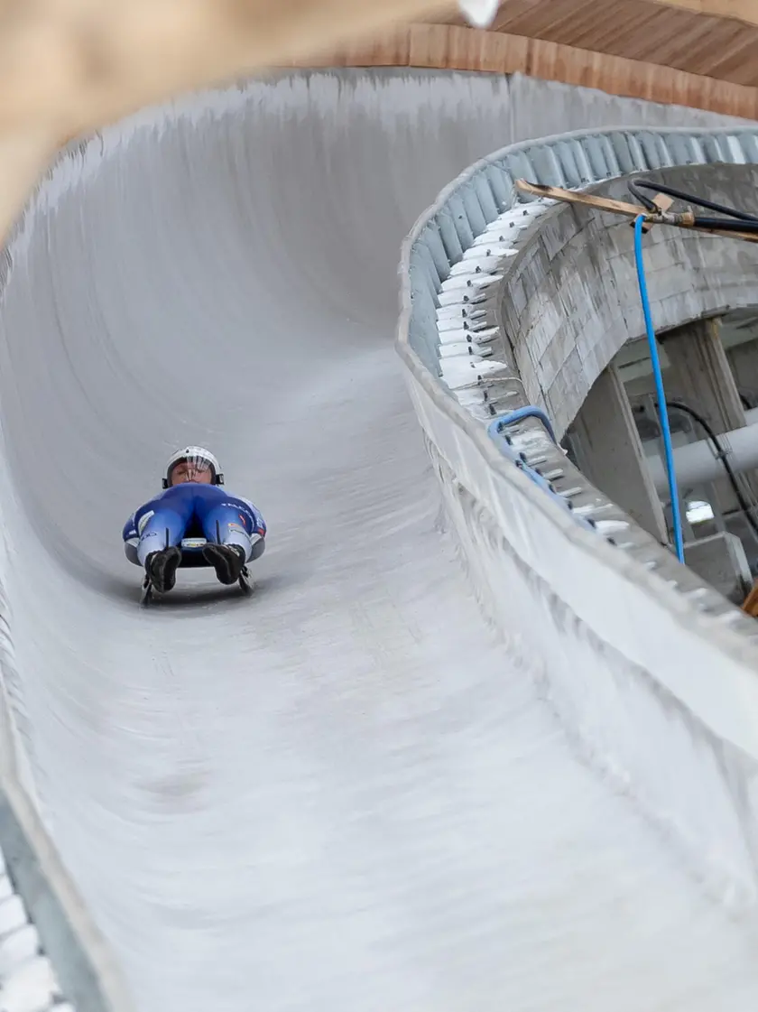 La pista da Bob a Cortina