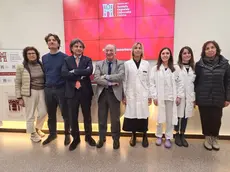 Il trapianto samaritano in azienda ospedale università a Padova. L'equipe chirurgica e al centro il dg Dal Ben