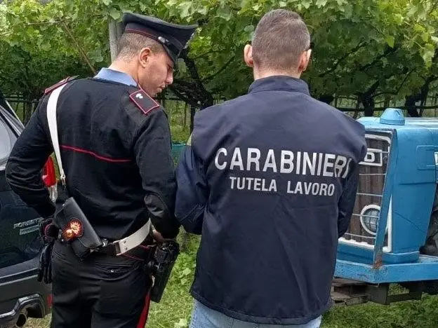 Un momento dei controlli dei carabinieri del Nil di Belluno e dell'Arma territoriale