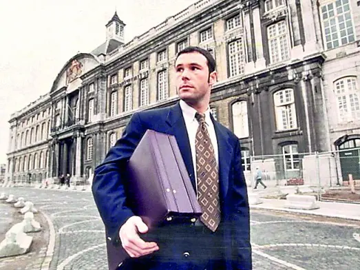 Jean Marc Bosman poco prima della sentenza che cambiò il calcio