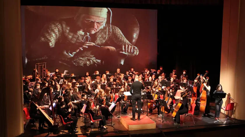 Un momento del concerto