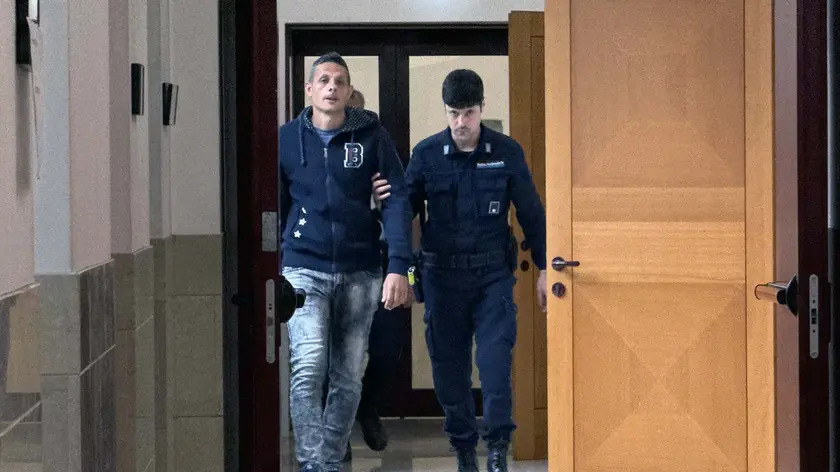 L'imputato Andrea Favero