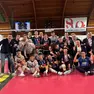 Il Belluno Volley in festa dopo la vittoria