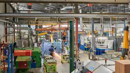 Un’immagine della produzione di Smartech a Chions