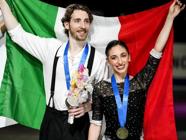 Niccolò Macii con Sara Conti, tra i favoriti per una medaglia alle Olimpiadi