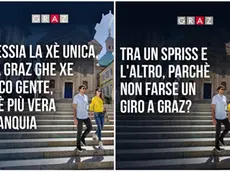 La pubblicità di Graz che strizza l'occhio a Venezia