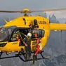 Intervento di soccorso dell'elicottero Falco