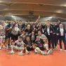Il Belluno Volley festeggia la vittoria a Mantova