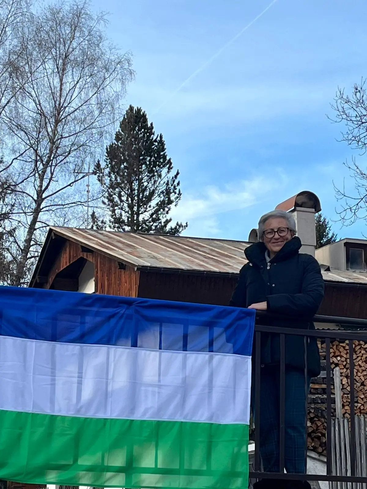 Elsa Zardini, storica presidente dell’Union de i Ladis de Anpezo, l’ULd’A