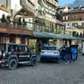 Carabinieri e polizia sul luogo della rapina alla gioielleria Salvati in corso Italia a Cortina d'Ampezzo