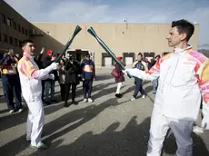 Il passaggio della Fiamma Olimpica a Biella, nei giorni scorsi