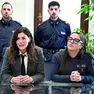 La dirigente della Squadra mobile Cristina Rizzo e il funzionario della Divisione anticrimine Giovanna Cafaro