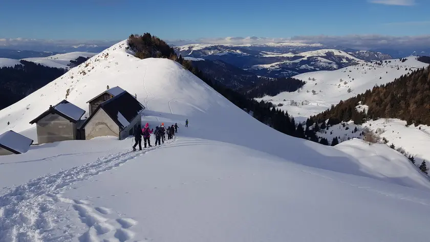 Ciaspolata sul Monte Pertica