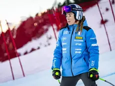 L'azzurra Sofia Goggia è tra le favorite nella discesa libera di Tarvisio