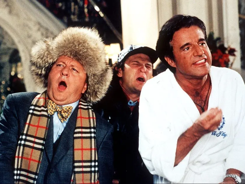 Boldi e De Sica nel classico cinepanettone