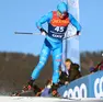 Elia Barp in azione al Tour de ski (Foto Newspower)