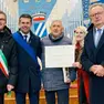 Enrico De Salvador premiato nel 2022 a Sedico dall'Associazione bellunesi nel mondo