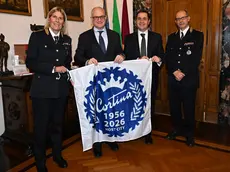 L'incontro a Roma tra i sindaci di Cortina, Gianluca Lorenzi, e di Roma, Roberto Gualtieri, per l'accordo sulla polizia locale