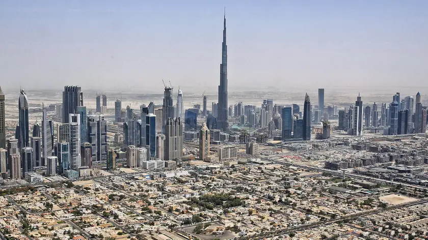 Una veduta di Dubai dove è stato arrestato il narcotrafficante