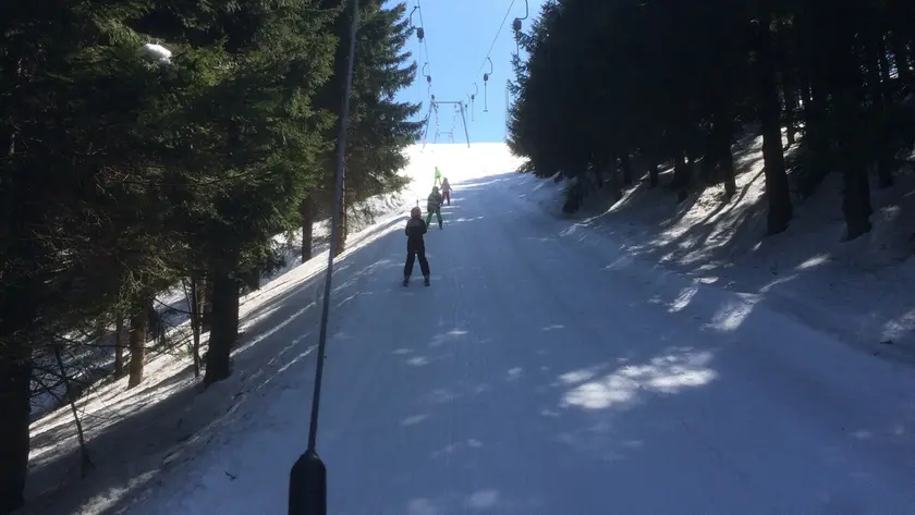 Nevegal - La sciovia Le Erte