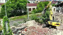 Demolizioni a Vicenza per i cantieri della Tav