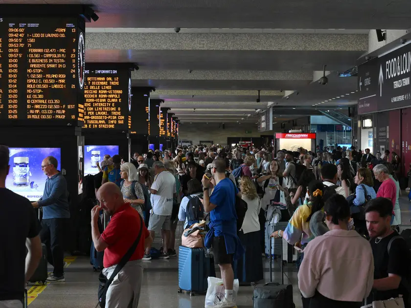 I vandalismi hanno provocati pesanti ripercussioni sul traffico ferroviario (foto d'archivio)