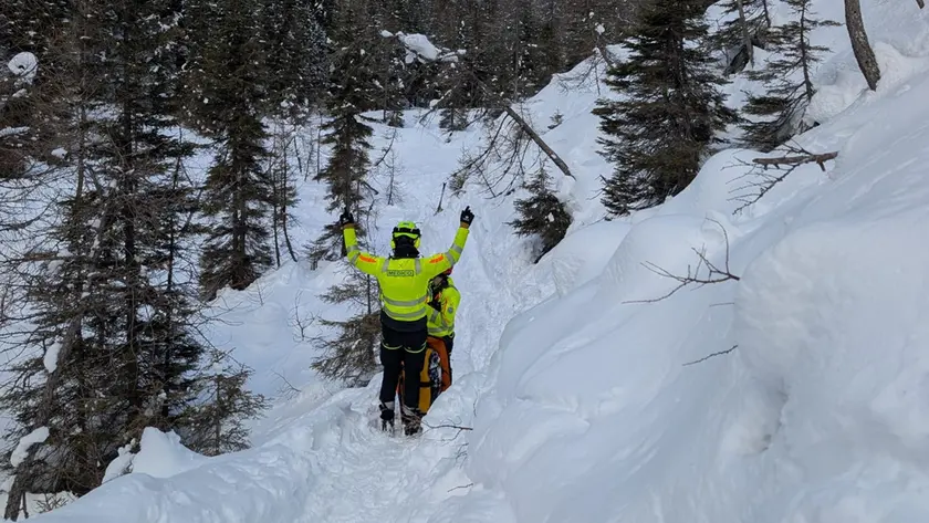 Una delle operazioni di soccorso