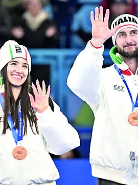 Stefania Costantini e Amos Mosaner premiati all’Olimpico