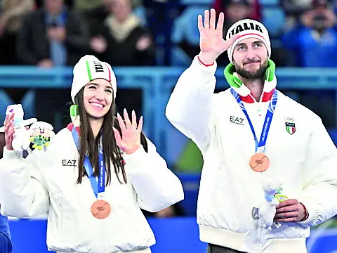Stefania Costantini e Amos Mosaner premiati all’Olimpico