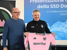 Il presidente Paolo De Cian con Giovanni Feltrin