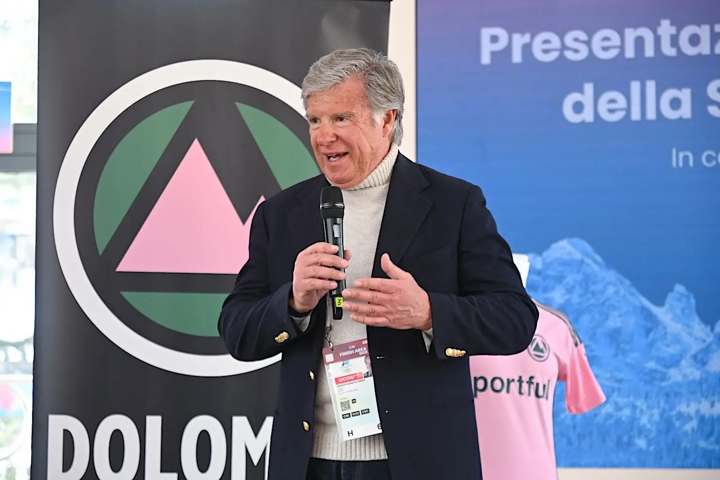 Il presidente di Fondazione Cortina Stefano Longo