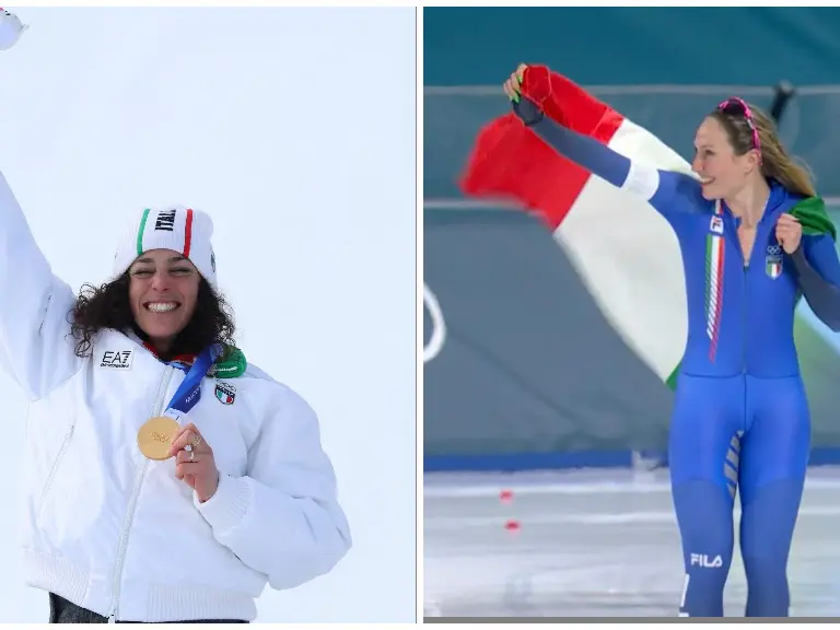 Federica Brignone e Francesca Lollobrigida