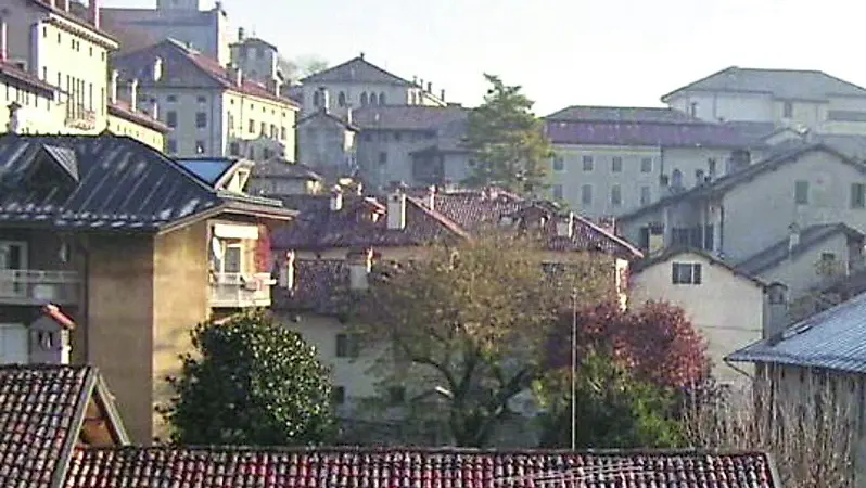 Una veduta del centro storico di Feltre
