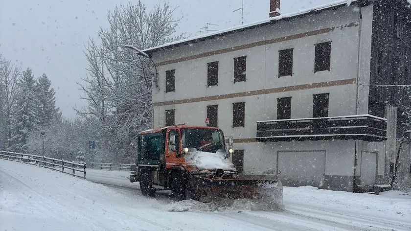 La nevicata su Cortina