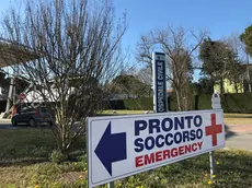 L'ingresso al Pronto soccorso di Chioggia