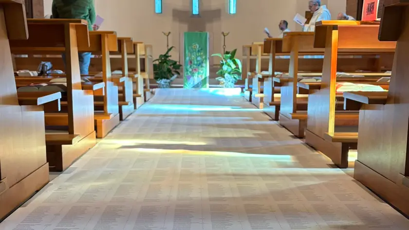 Il Sudario nel monastero di Marango