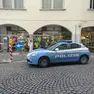 Una volante della polizia