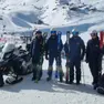 La squadra del Soccorso piste della polizia