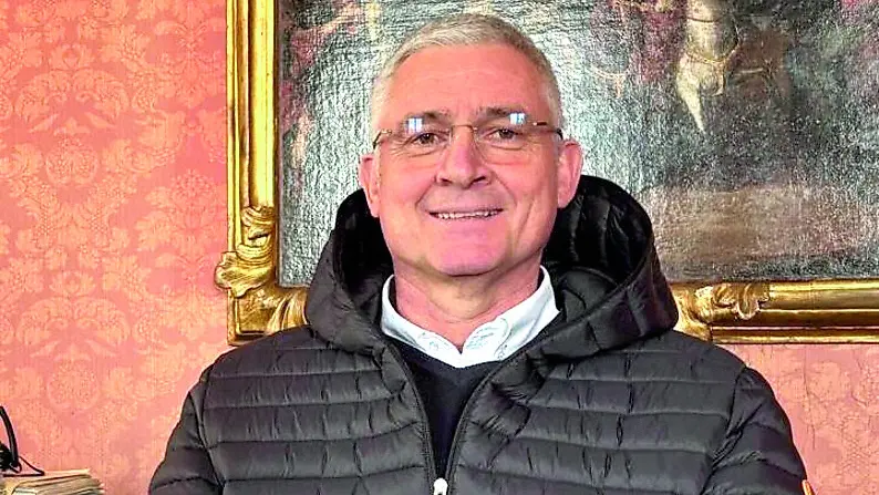 Il sindaco Oscar De Pellegrin